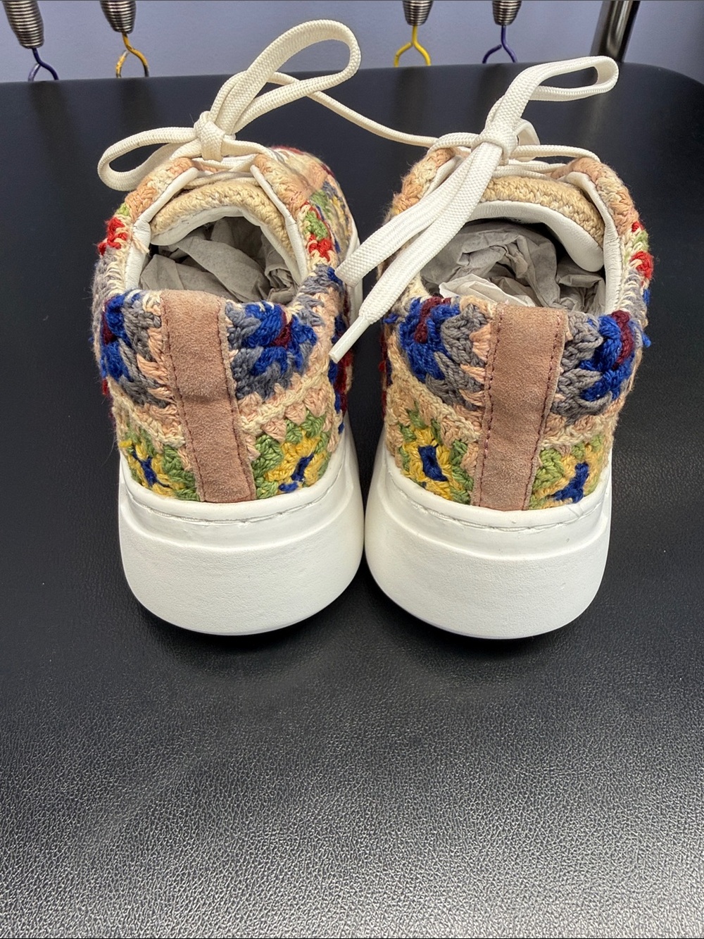 New free people catch me if you can crochet sneakers - Picture 4 of 7